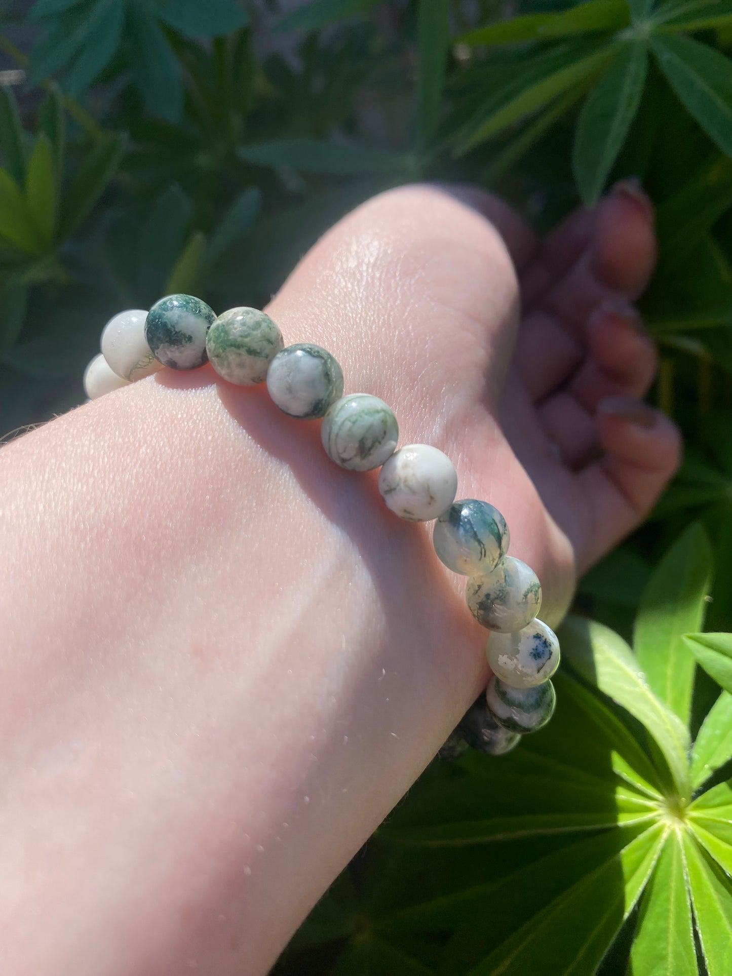 Moss Agate Bracelet