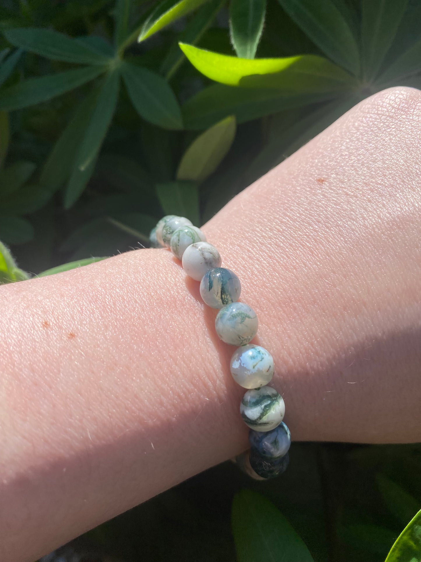 Moss Agate Bracelet