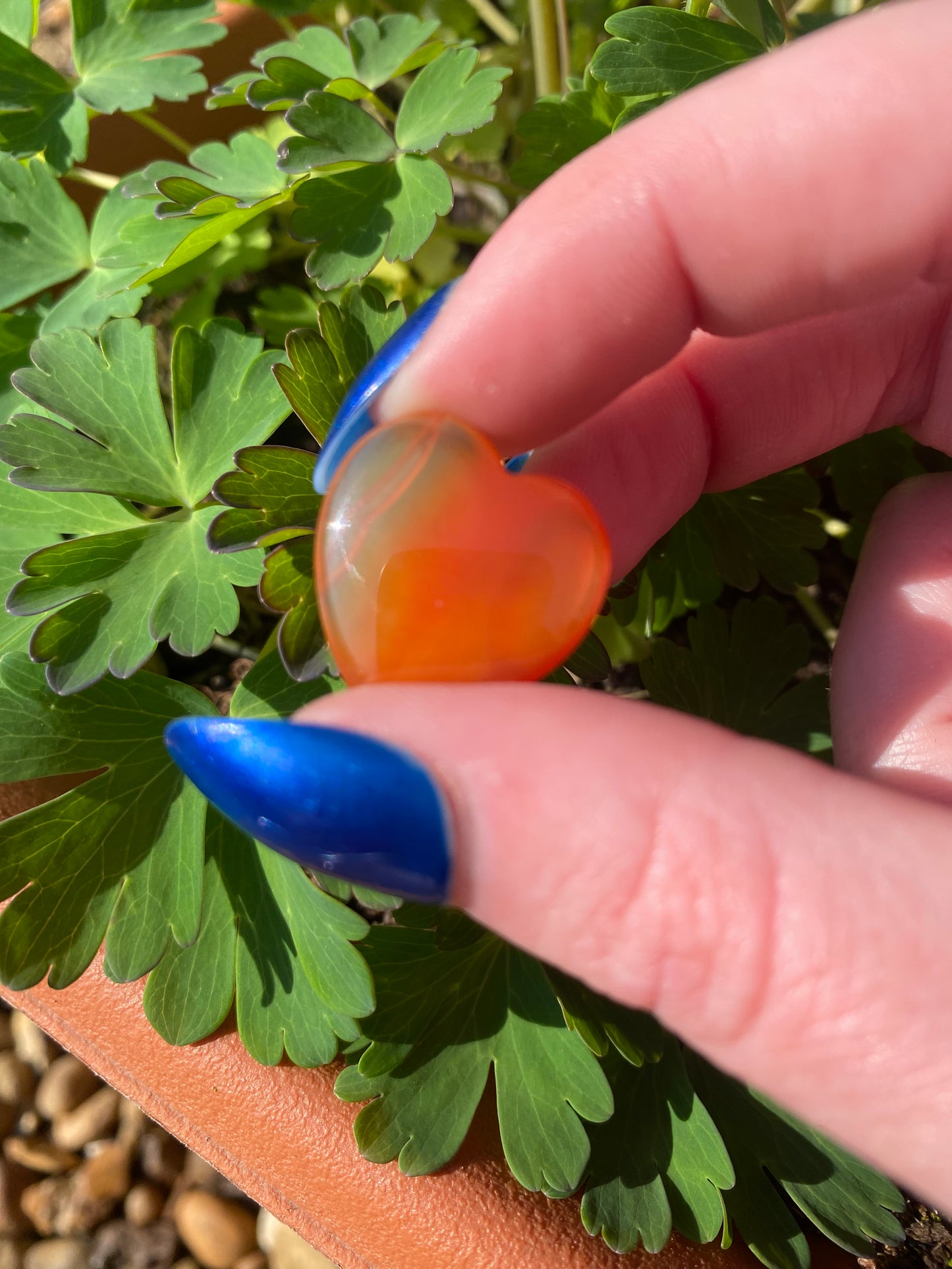 Carnelian Mini Heart