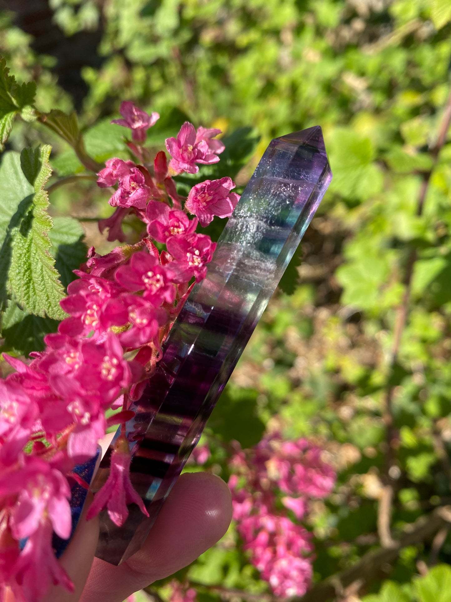Tall Tower Rainbow Fluorite