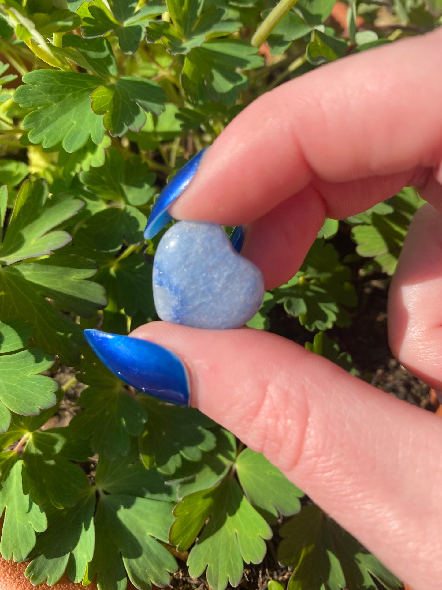 Blue Aventurine Mini Heart