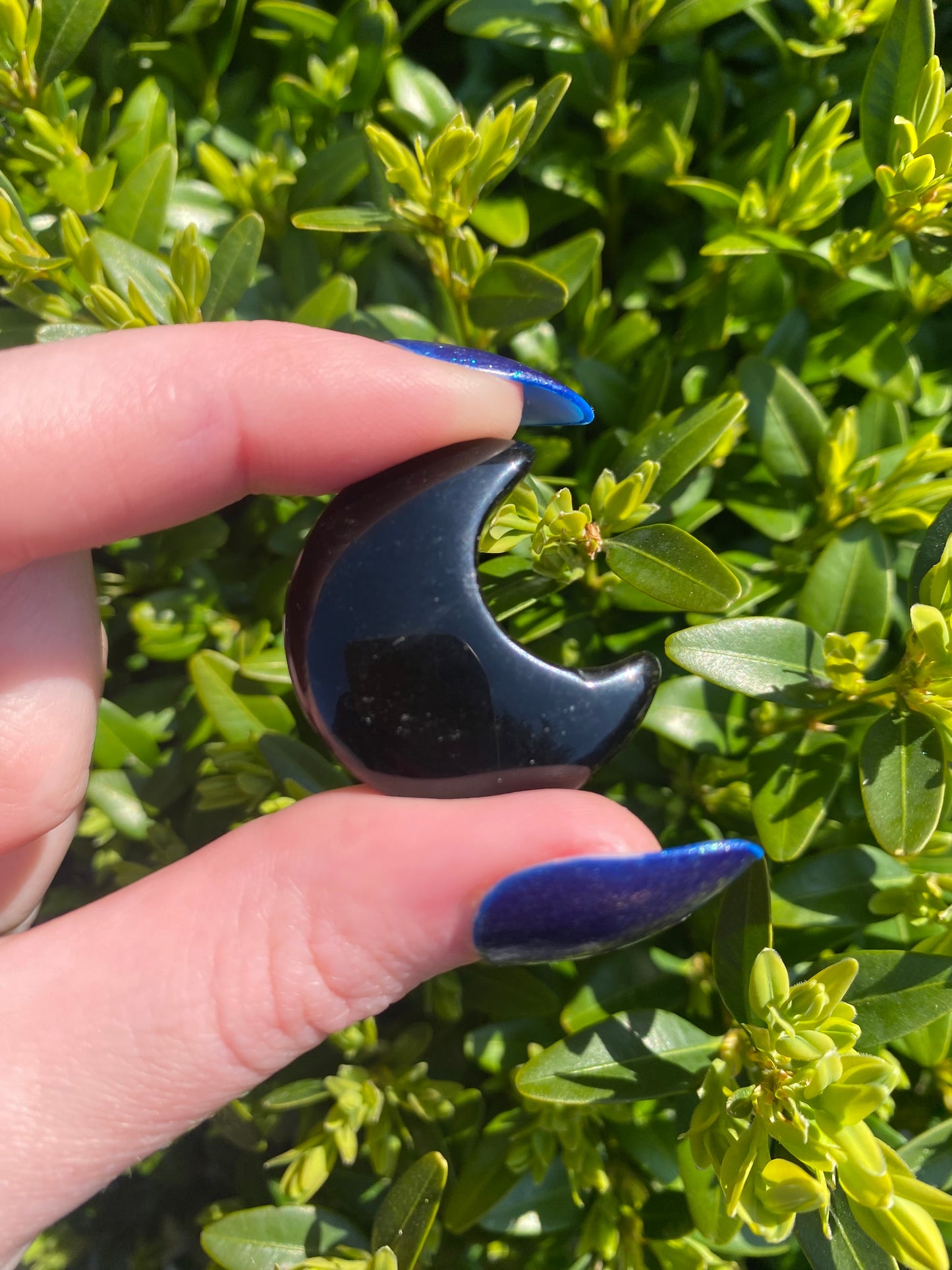 Obsidian Mini Moon