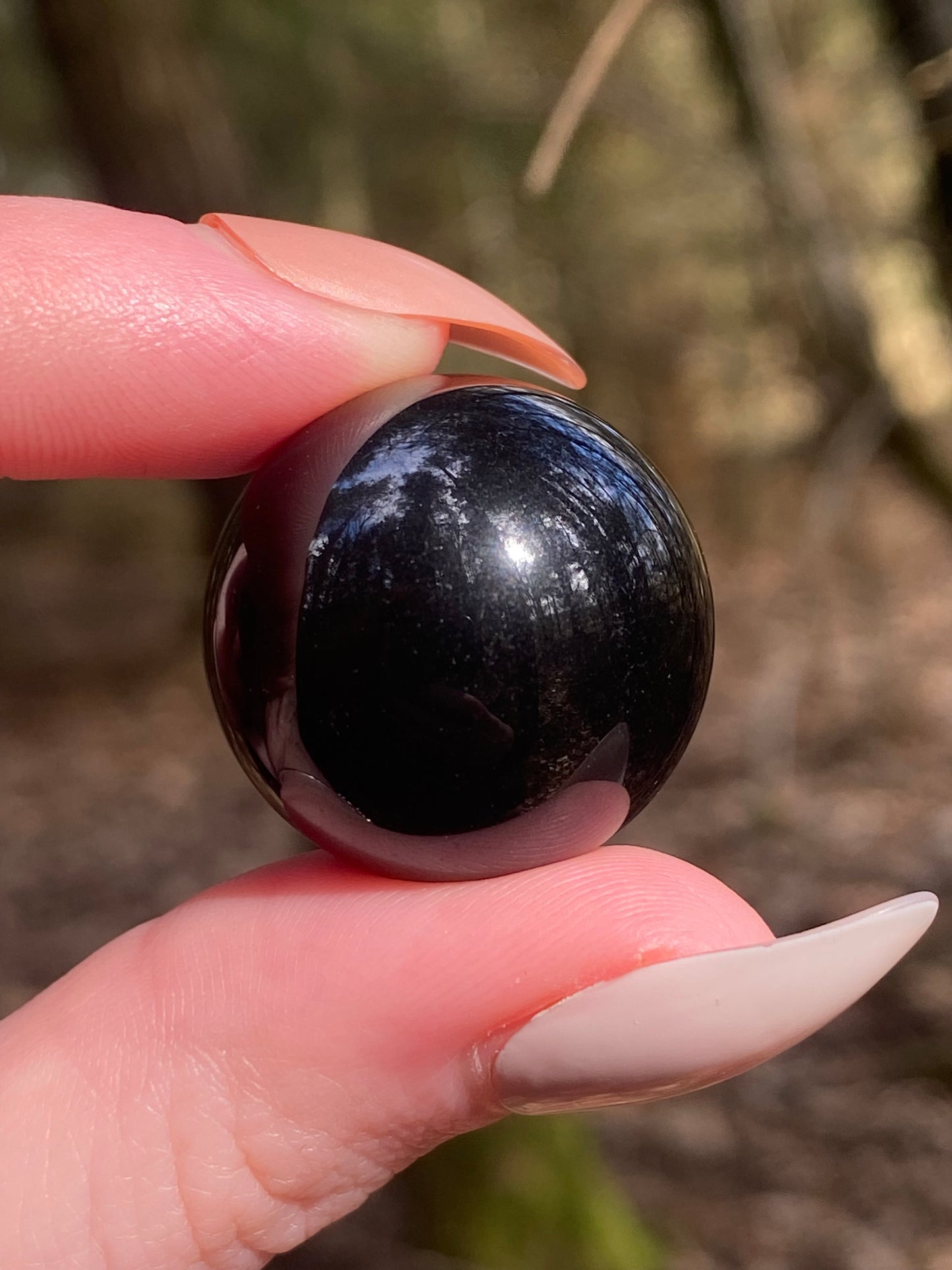 Rainbow Obsidian Sphere