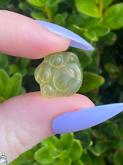 Yellow Fluorite Paw