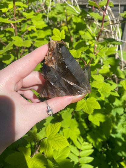 Smokey Citrine Cluster