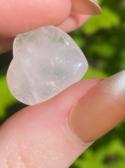 Rose Quartz Heart Mini