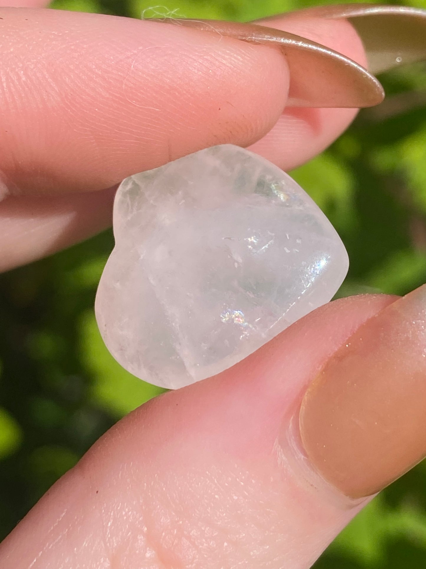 Rose Quartz Heart Mini