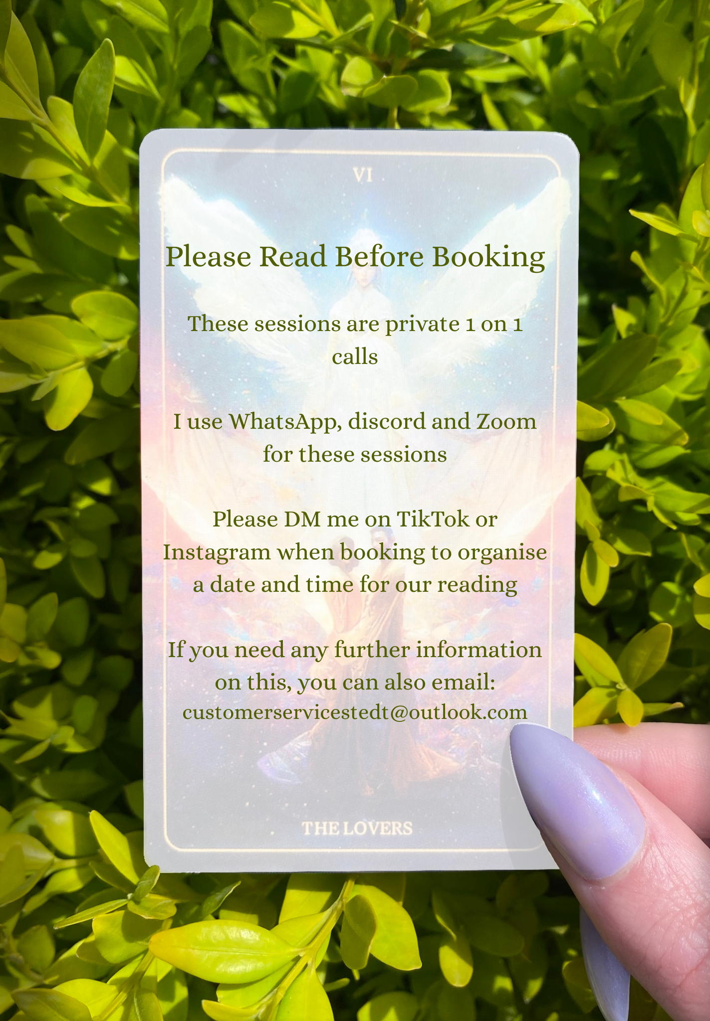 30 Min Tarot Reading